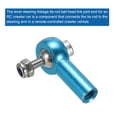 thumbnail image 3 of Unique Bargains M4xL26mm Lever Steering Linkage Tie Rod Ball Head Link Joint End Metal Blue for RC Crawler Car Pack of 6, 3 of 4