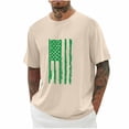 thumbnail image 1 of Tops para hombre, blusas y camisas de cuello redondo y manga corta para hombre, blusas casuales de moda con cuello redondo y manga corta para hombre, blusas para hombre, 1 of 3