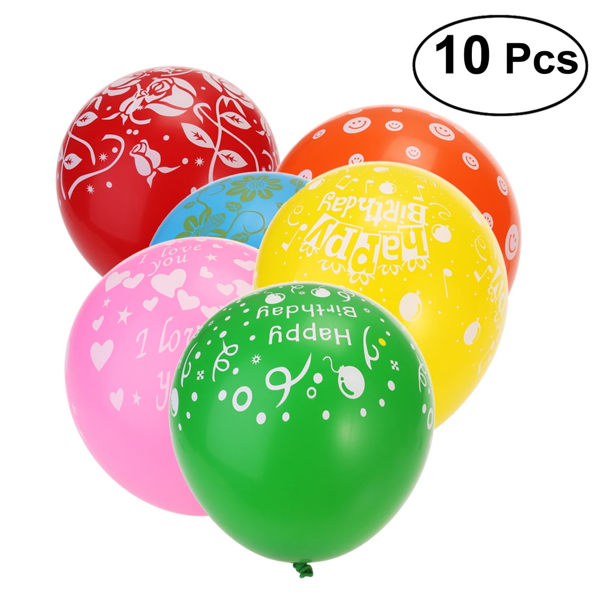 10pcs 18inch Happy Birthday Latex Balloons for Party Wedding