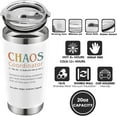 thumbnail image 3 of Thank You Gifts for Women, Boss, Coworker, Manager, Office, Nurse, Employee Appreciation - Chaos Coordinator Gifts - Administrative Professional Day Gift, Teacher Appreciation Gift - 20 Oz Tumbler, 3 of 6