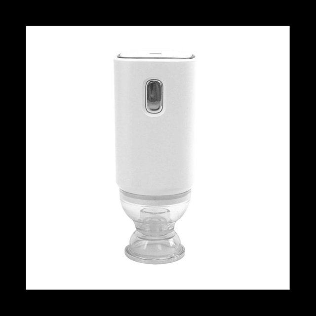 Bomba de Aire EléCtrica Recargable por USB para Impresora 3D, Bolsa de VacíO de , Bombeo RáPido con una Tecla y MúLtiples Aplicaciones, Color Blanco