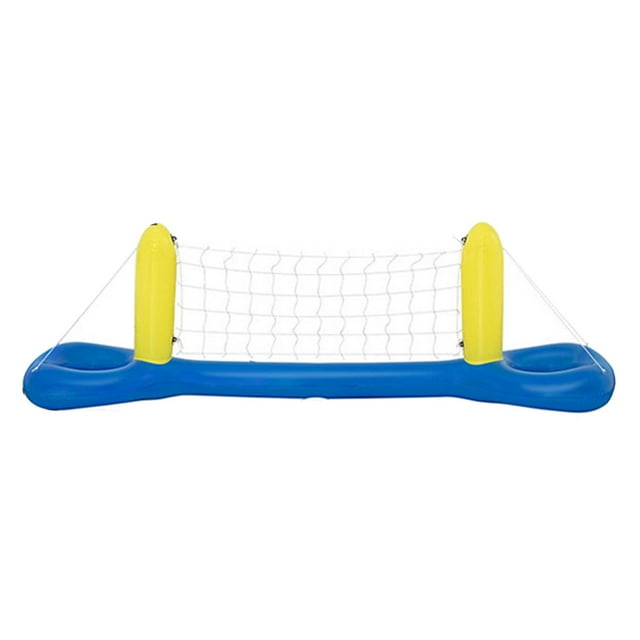 HILABEE Inflatable Pool Volleyball Set PVC Outside Lake Party Inflatable Volleyball Ball
