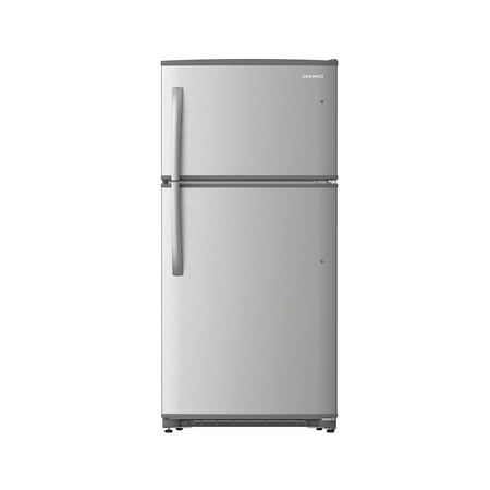 Daewoo RTE21GBSLS Top Mount Refrigerator 21 Cu. Ft. | (Top 10 Best Refrigerators)