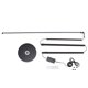 thumbnail image 2 of Lámpara De Pie LED, 100 Cm 36 W Lámpara De Pie Para Tatuaje Con Control Remoto Lámpara De Maquillaje Ajustable Lámpara De Mesa De Belleza Lámpara De Cejas Para Extensión De, 2 of 7