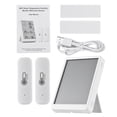 thumbnail image 2 of Temperature WiFi Smart Temperature Humidity Monitor With Sensor APP Remote Control Digital Temperature Humidity Sensor Real-time Monitoring Voice Control for Indoor Home Bedroom, 2 of 7
