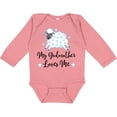 thumbnail image 3 of Inktastic Godmother Godson Lamb Boys Long Sleeve Baby Bodysuit, 3 of 5