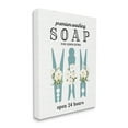 thumbnail image 3 of Stupell Industries Premium Soap Laundry Sign Vintage Floral Clothespins Graphic Art Gallery Wrapped Canvas Print Wall Art, Design by Lettered and Lined, 3 of 7