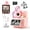 Pink, variant on MOMOTER Unicorn Kids Instant Print Camera, 2.4" Screen Digital Camera with Color Thermal Print, Selfie, Video, MP3, 32GB Card, 4 Paper Rolls Toy Camera Gift for Girls Pink