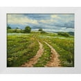 thumbnail image 1 of Ziman, Peter 24x20 White Modern Wood Framed Museum Art Print Titled - Field Road I, 1 of 4