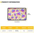 thumbnail image 2 of Pink White Daisy Flower Printed Indoor Door Mat, Welcome Home Floral Mats Non-Slip Absorbent Floor Mats Doormat Rugs for Home, Machine Washable Entry Rug Entrance Mat, Anti-Slip Pad, 2 of 8