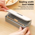 thumbnail image 4 of TidBay Mini Bag Sealer And Cutter with LED Display USB Rechargeable Sealing Machine for Chip Bags Portable Plastic Bag Resealer 1600mAh Battery Multifunctional Heat Sealer for Snacks Fruits, 4 of 7