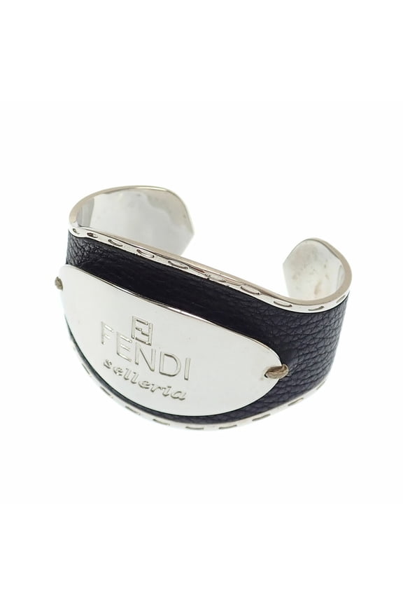 Pre-Owned Fendi Bangle Selleria Line Women's