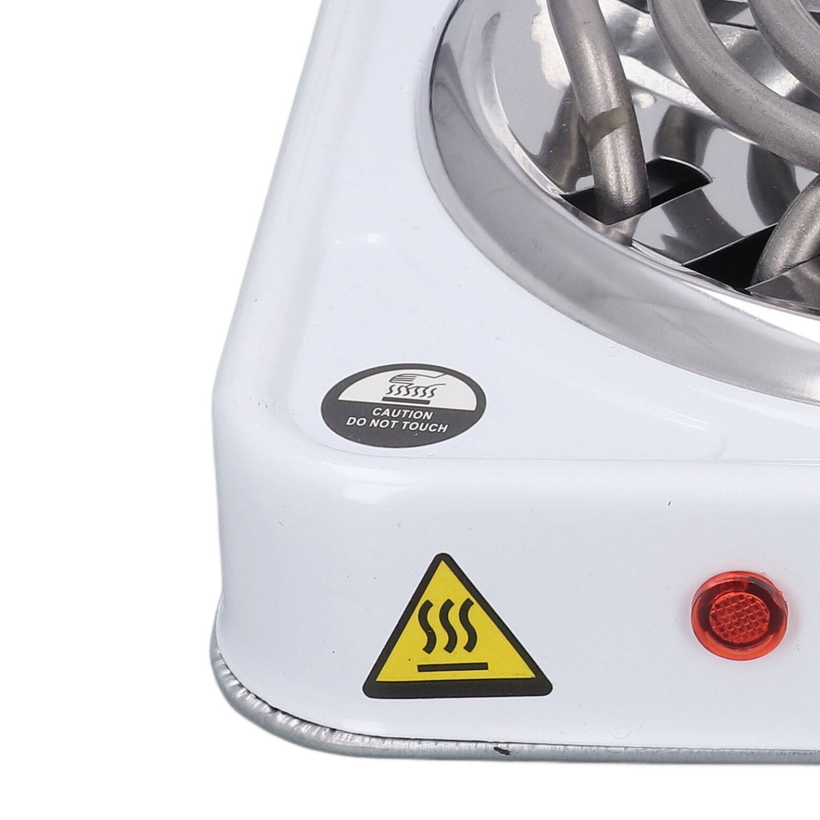 M Buder Electric Single Burner 1500W Countertop Single Coiled Burner Hot Plate with Adjustable Temperature Control, Portable Stove for Coffee and Tea