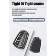 thumbnail image 6 of Key Fob Cover Compatible with Cadillac Escalade CTS ATS STS Keychain Case Holder Protector,B Pink Purple, 6 of 8
