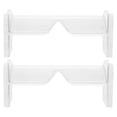 thumbnail image 3 of Miangastore Sunglasses Holder Transparent 2Pcs Space Saving Easy Access, 3 of 8