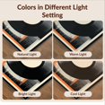 thumbnail image 7 of Design&I 8'x10' Ultra Soft Area Rug, Music Vinyl Cd Record Disc Retro Soundwave Border Vintage Note None Fluffy Washable Non Shedding for Bedroom Living Room Under Sectional, 7 of 7