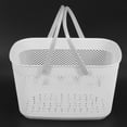thumbnail image 3 of Panier à Main en Plastique Paniers de Rangement pour Salle de Bain avec Poignée Outils de Rangement Ménagers Grande Capacité, 3 of 8