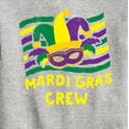 thumbnail image 3 of Instant Message - Mardi Gras Crew - Toddler & Youth Crewneck Fleece Sweatshirt, 3 of 6