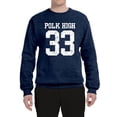 thumbnail image 2 of Wild Bobby, Polk High Bundy 33 Married with Children Fan, Pop Culture, Unisex Crewneck Graphic Sweatshirt, Vintage Heather Navy, XX-Large, 2 of 4