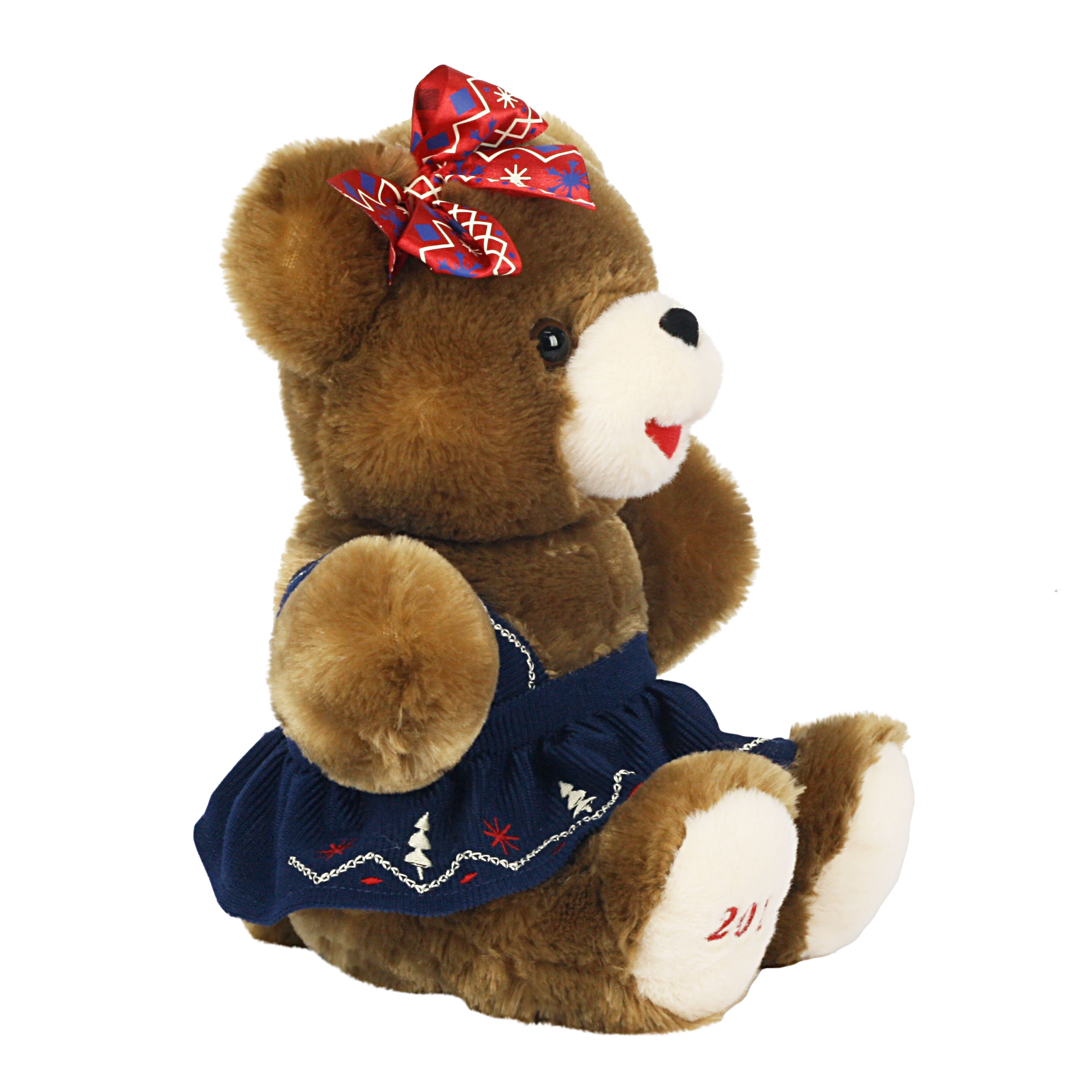 holiday time 2019 snowflake teddy bear