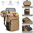 thumbnail image 5 of Travel Cooler Bag - Sunflower Camping Beer Cooler Backpack with Bottle Opener- Waterproof Insulated Picnic Backpacks - Cooler Bag for Beach, 5 of 6