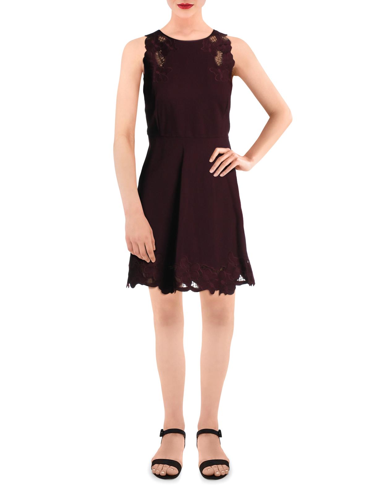 ted baker embroidered skater dress