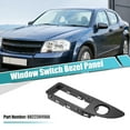 thumbnail image 2 of Bisel de Interruptor de Ventana Unique Bargains para Dodge Avenger 2011-2014 Negro, 2 of 7