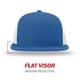 thumbnail image 2 of Gorra de béisbol R RICHARDSON 511 Flatbill Trucker con cierre snapback, 2 of 7