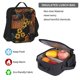 thumbnail image 5 of Easygdp Embroidery Chicken Rooster Mochila para Niños y Niñas con Set de Caja de Almuerzo y Estuche para Lápices 3 en 1, Mochila Escolar Estampada para Adolescentes, 5 of 7
