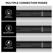 Cowin Sound Bar for Smart TV, 120W Sound Bar with Subwoofer, 2 in 1 Separable Bluetooth 5.0 Soundbar and Deep Bass