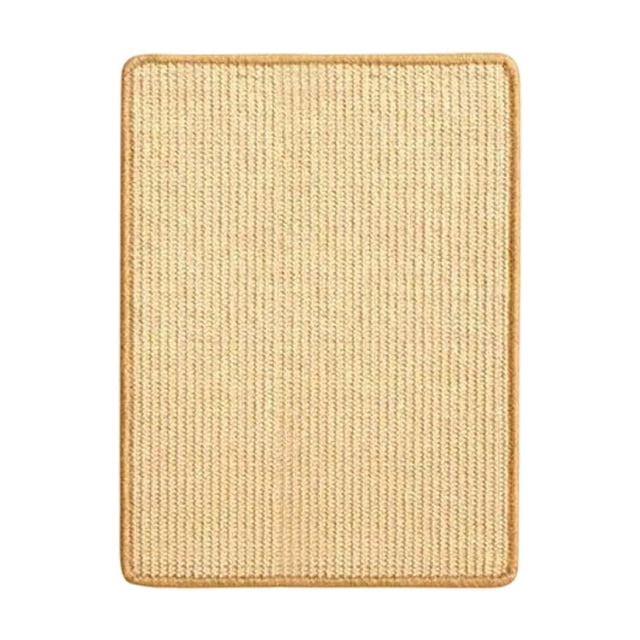 Hearth & Gear Jute Sisal Cat Scratching Pad With Hook And Loop Fastener For Wall Reversible Durable Scratch Mat For And Cats Dog Bag Accessory For Big Dogs Dog Bike Trailer Buggy Dog Accessories