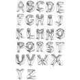 thumbnail image 2 of Efavormart Silver 40" tall Alphabet Letters / Number Foil Balloons Birthday Party  Decorations Graduation New Year Party Supply - I, 2 of 10