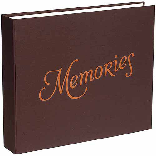 Cloth DRing Scrapbook Album 12"X12"Chestnut