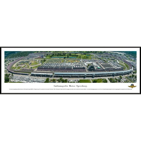 Indy 500 - 100th Anniversary of the 500 Mile Race - Blakeway Panoramas Print with Standard Frame