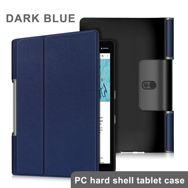 Langgg Tablet Case Desktop Office Guard Anti-scratch Shell Protector Decorative Bag Replacement for Lenovo Yoga Smart Tab YT-X705F Dark Blue