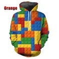 thumbnail image 4 of Sudadera con capucha de moda para hombre, con estampado 3D de bloques de rompecabezas, tendencia de otoño e invierno, sudadera de manga larga de gran tamaño para exteriores, 4 of 5