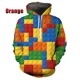 thumbnail image 3 of Sudadera con capucha de moda para hombre, con estampado 3D de bloques de rompecabezas, tendencia de otoño e invierno, sudadera de manga larga de gran tamaño para exteriores, 3 of 4
