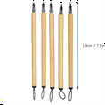 thumbnail image 3 of Bamboo -Qalam Pens, 5PCS Calligraphy Dip Pen, Vintage Handcrafted Pens (Round Nib Set), 3 of 4