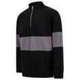 thumbnail image 4 of Front Row Adulte Lambrissé Quart Zip Pull, 4 of 4