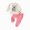 G279-Beige, variant on HFHAPW Toddler Girl Outfits Long Sleeve Graphic Sweatshirt Dress and Jogger Pants 2Pcs Toddler Girl Fall Winter Clothes,12-18 Montths