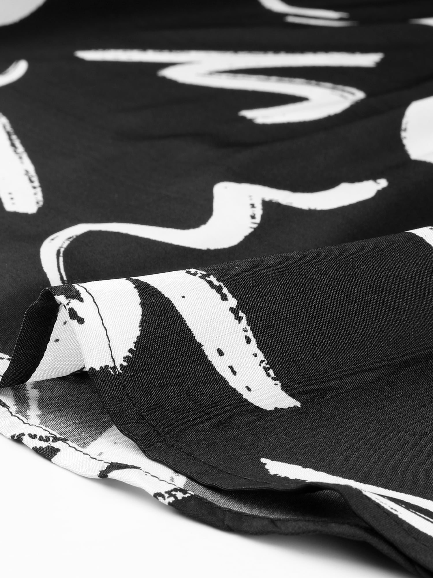 DARING DIVA 2 Pieces Women's Short Sleeve Pajama Beach Sets L Black