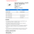 thumbnail image 2 of Engine Oil Pressure Sensor - Compatible with 1990 - 1999 GMC K1500 1991 1992 1993 1994 1995 1996 1997 1998, 2 of 2