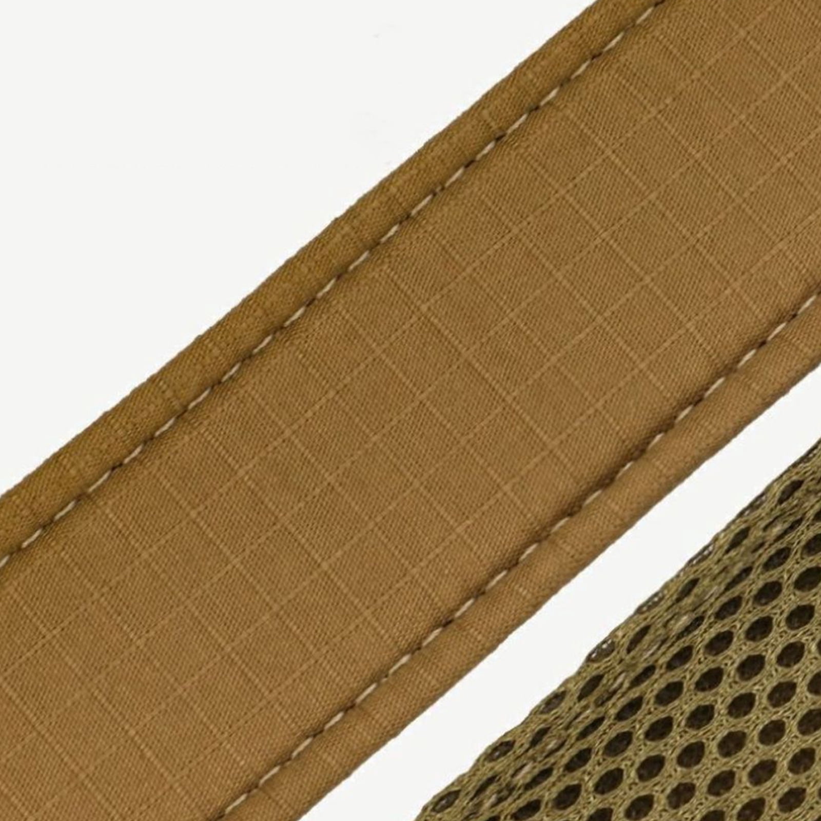 Pawly Lab Co No-Pull Harness, Reflective Adjustable Breathable Mesh Pet Vest, Easy On-Off Soft Padded Harness for Dogs, Front-Chest Attachment for Better Leash Manners (Khaki)