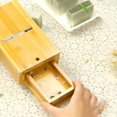 thumbnail image 3 of Wood Handmade Soaps Loaf Cutter Mould Beveler Planer Soap Making ming DIY Cutting Tools with Storage Drawer Box Organziers Tray, 3 of 10