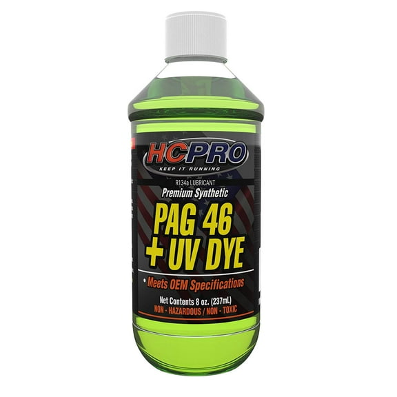 HCPRO PAG-46  UV DYE SYNTHETIC LUBRICANT  (8 OZ)