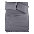 thumbnail image 1 of Full Bed Sheets Set - 4 Piece Bedding - Brushed Microfiber (gray), 1 of 4