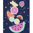 thumbnail image 2 of Camiseta The Children's Place para niñas Summer Foods, paquete de 5, 2 of 5