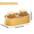 thumbnail image 3 of Large Ice Ball Mold 2 Inch Sphere Silicone Ice Cube Tray with Lid for Whiskey Cocktails Sphere Ice Moulds-2 Cavity Silicone Ice Maker, 3 of 8