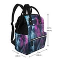 thumbnail image 2 of Fotbe Hip-Hop Glasses Gorilla Mochila Maternidad - Lona de Sarga Impermeable, Mochila de Pañales de Gran Capacidad con Múltiples Bolsillos y Correas Ajustables, 2 of 6