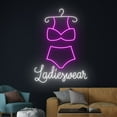 thumbnail image 3 of Handmadetneonsign Ladieswear Led Sign, Clothes Stylist Neon Sign, Lingerie Led Light, Underwear, 3 of 5